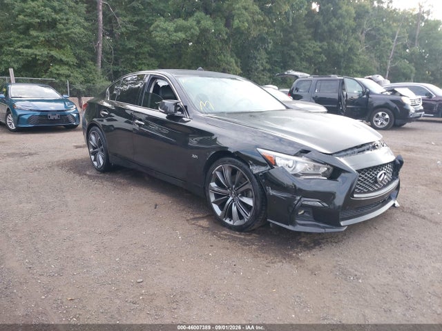 2020 Infiniti Q50 Luxe მანქანა იყიდება აუქციონზე, vin: JN1EV7AP2LM201961, აუქციონის ნომერი: 46007389