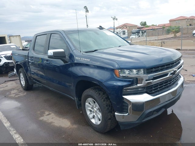 46007456 :رقم المزاد ، 1GCPWCED7MZ334330 vin ، 2021 Chevrolet Silverado 1500 2wd  Short Bed Lt مزاد بيع