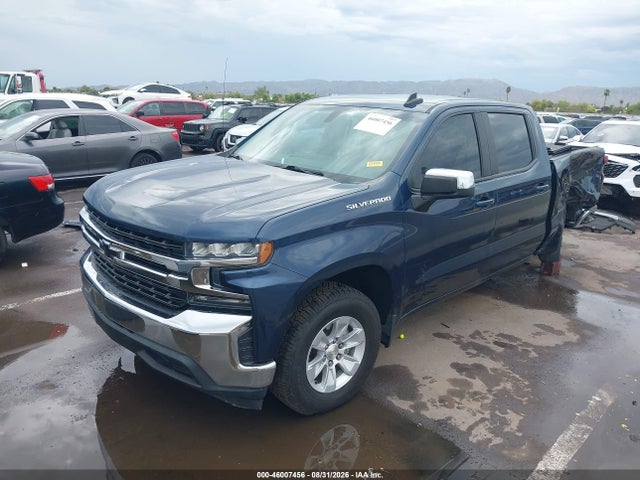 46007456 :رقم المزاد ، 1GCPWCED7MZ334330 vin ، 2021 Chevrolet Silverado 1500 2wd  Short Bed Lt مزاد بيع