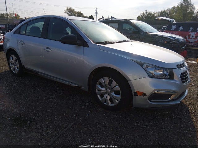 46007530 :رقم المزاد ، 1G1PA5SH7F7161384 vin ، 2015 Chevrolet Cruze Ls Auto مزاد بيع