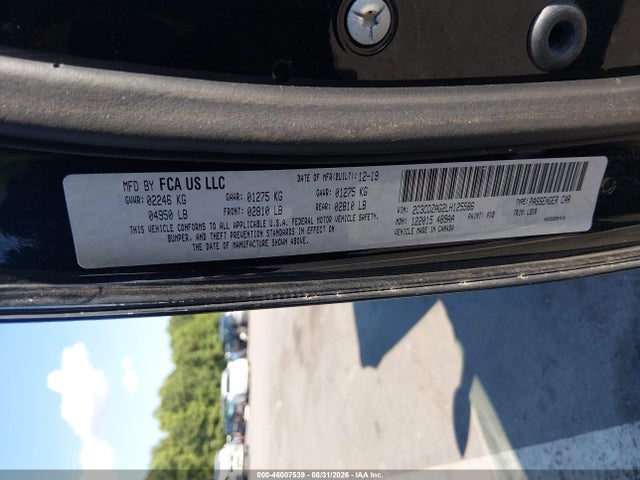 2020 Dodge Challenger Sxt მანქანა იყიდება აუქციონზე, vin: 2C3CDZAG2LH125586, აუქციონის ნომერი: 46007539