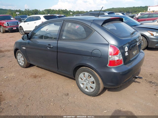 Продажа на аукционе авто 2010 Hyundai Accent Gs, vin: KMHCM3AC7AU152861, номер лота: 46007687