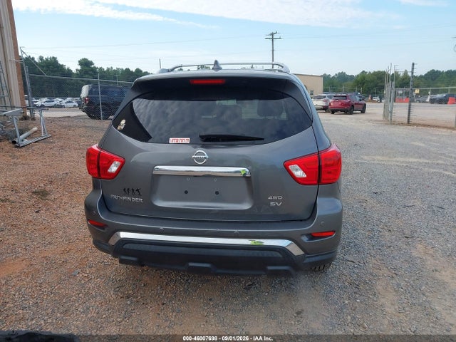 2019 Nissan Pathfinder Sv მანქანა იყიდება აუქციონზე, vin: 5N1DR2MM0KC587913, აუქციონის ნომერი: 46007698