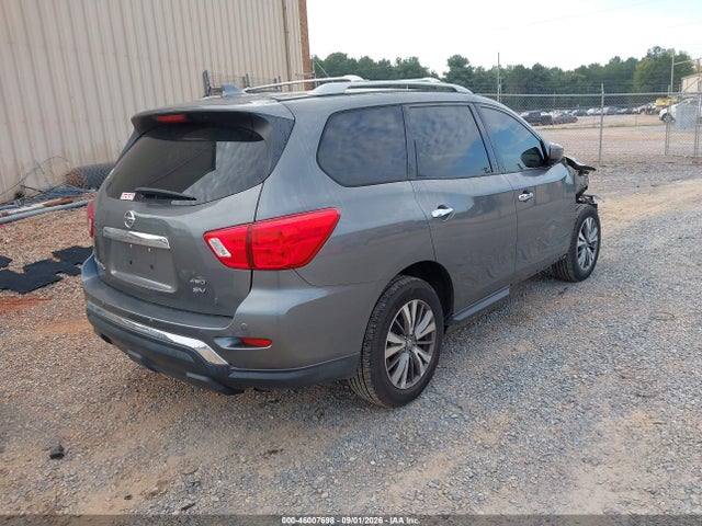 2019 Nissan Pathfinder Sv მანქანა იყიდება აუქციონზე, vin: 5N1DR2MM0KC587913, აუქციონის ნომერი: 46007698