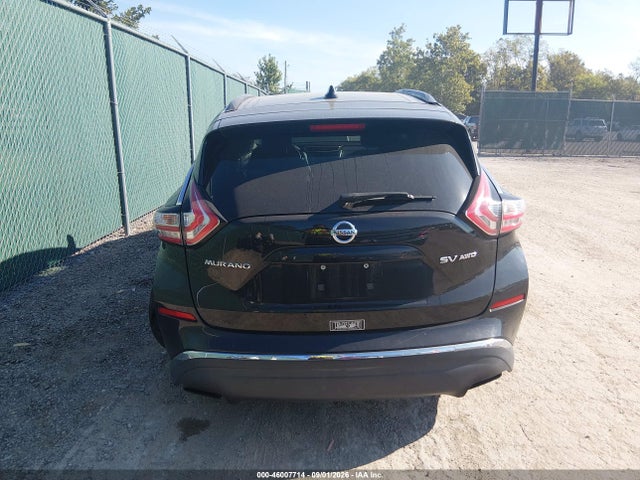 2018 Nissan Murano Sv მანქანა იყიდება აუქციონზე, vin: 5N1AZ2MHXJN102394, აუქციონის ნომერი: 46007714