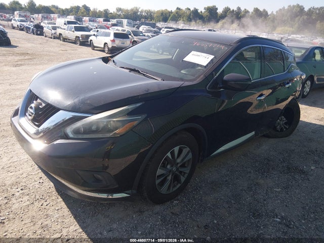 2018 Nissan Murano Sv მანქანა იყიდება აუქციონზე, vin: 5N1AZ2MHXJN102394, აუქციონის ნომერი: 46007714