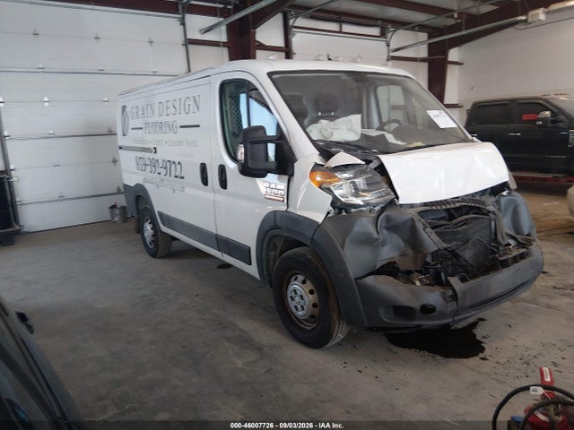 46007726 :رقم المزاد ، 3C6TRVAG5HE515923 vin ، 2017 Ram Promaster 1500 Low Roof 136 Wb مزاد بيع