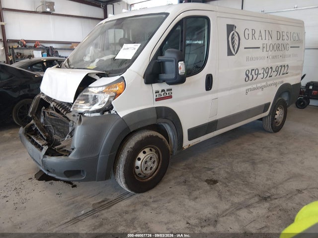 2017 Ram Promaster 1500 Low Roof 136 Wb მანქანა იყიდება აუქციონზე, vin: 3C6TRVAG5HE515923, აუქციონის ნომერი: 46007726