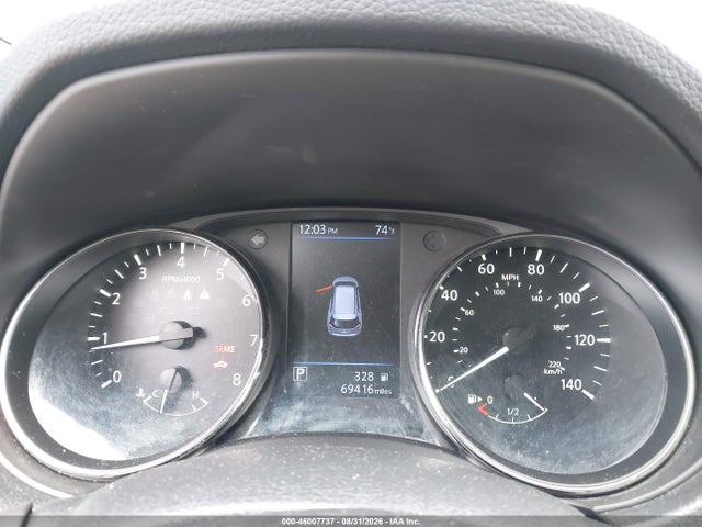 2020 Nissan Rogue Sv Intelligent Awd მანქანა იყიდება აუქციონზე, vin: KNMAT2MV7LP520625, აუქციონის ნომერი: 46007737