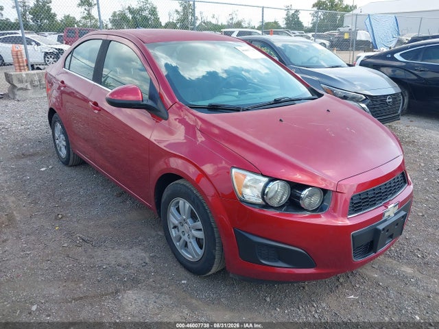 2014 Chevrolet Sonic Lt Auto მანქანა იყიდება აუქციონზე, vin: 1G1JC5SH8E4210334, აუქციონის ნომერი: 46007738