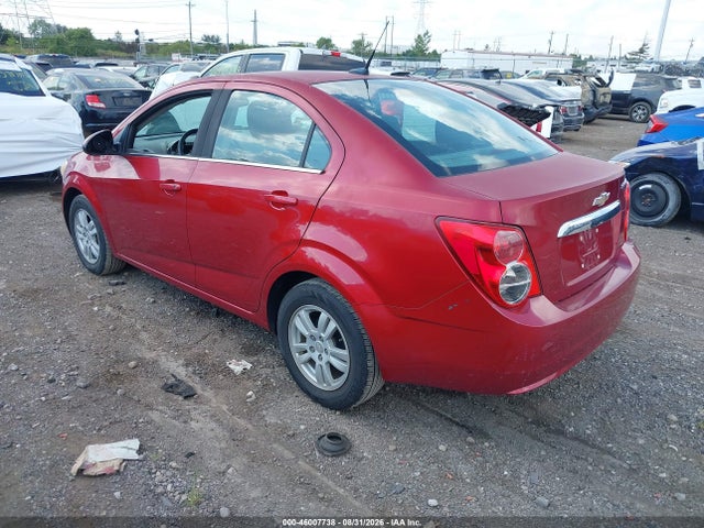 Продажа на аукционе авто 2014 Chevrolet Sonic Lt Auto, vin: 1G1JC5SH8E4210334, номер лота: 46007738