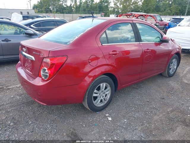Продажа на аукционе авто 2014 Chevrolet Sonic Lt Auto, vin: 1G1JC5SH8E4210334, номер лота: 46007738