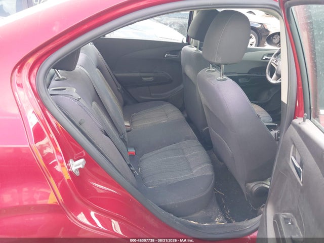 Продажа на аукционе авто 2014 Chevrolet Sonic Lt Auto, vin: 1G1JC5SH8E4210334, номер лота: 46007738
