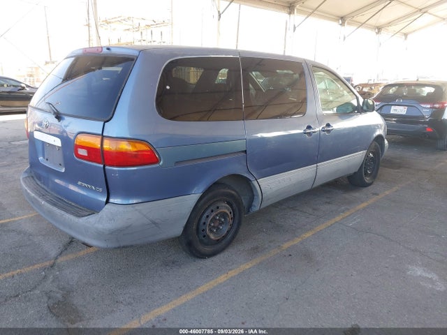 2000 Toyota Sienna Ce მანქანა იყიდება აუქციონზე, vin: 4T3ZF19C4YU193947, აუქციონის ნომერი: 46007785