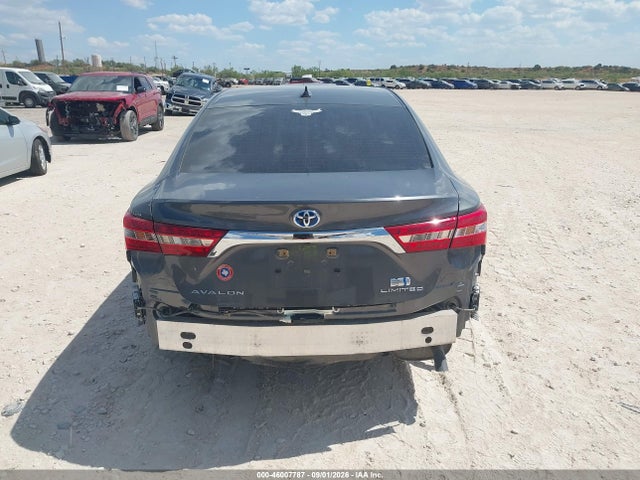 2016 Toyota Avalon Hybrid Limited მანქანა იყიდება აუქციონზე, vin: 4T1BD1EB9GU057051, აუქციონის ნომერი: 46007787