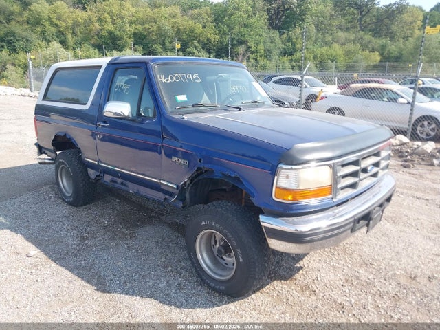 1996 Ford Bronco U100 მანქანა იყიდება აუქციონზე, vin: 1FMEU15HXTLB67818, აუქციონის ნომერი: 46007795