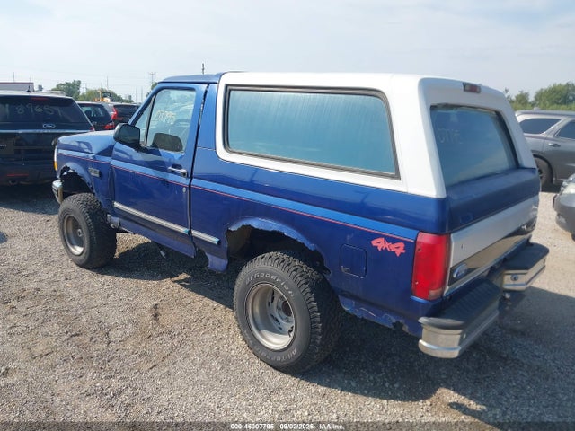 1996 Ford Bronco U100 მანქანა იყიდება აუქციონზე, vin: 1FMEU15HXTLB67818, აუქციონის ნომერი: 46007795