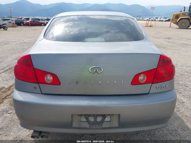 46007814 :رقم المزاد ، JNKCV51F76M602750 vin ، 2006 Infiniti G35x مزاد بيع