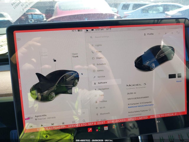 Продаж на аукціоні авто 2018 Tesla Model 3 Long Range/mid Range, vin: 5YJ3E1EA1JF046851, номер лоту: 46007832