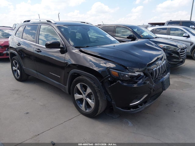 2019 Jeep Cherokee Limited Fwd მანქანა იყიდება აუქციონზე, vin: 1C4PJLDX1KD130031, აუქციონის ნომერი: 46007845