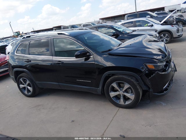 2019 Jeep Cherokee Limited Fwd მანქანა იყიდება აუქციონზე, vin: 1C4PJLDX1KD130031, აუქციონის ნომერი: 46007845
