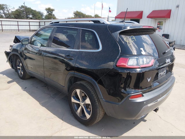 2019 Jeep Cherokee Limited Fwd მანქანა იყიდება აუქციონზე, vin: 1C4PJLDX1KD130031, აუქციონის ნომერი: 46007845