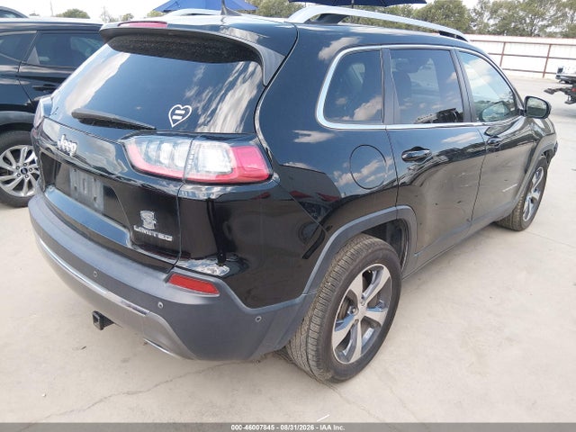 2019 Jeep Cherokee Limited Fwd მანქანა იყიდება აუქციონზე, vin: 1C4PJLDX1KD130031, აუქციონის ნომერი: 46007845