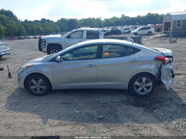 2013 Hyundai Elantra Gls მანქანა იყიდება აუქციონზე, vin: 5NPDH4AEXDH256375, აუქციონის ნომერი: 46007886