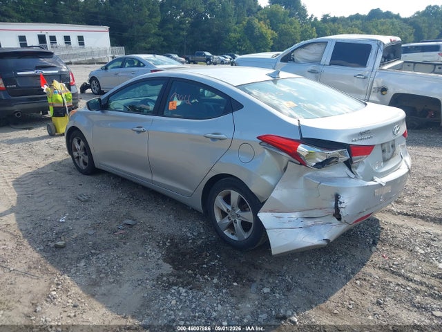 2013 Hyundai Elantra Gls მანქანა იყიდება აუქციონზე, vin: 5NPDH4AEXDH256375, აუქციონის ნომერი: 46007886
