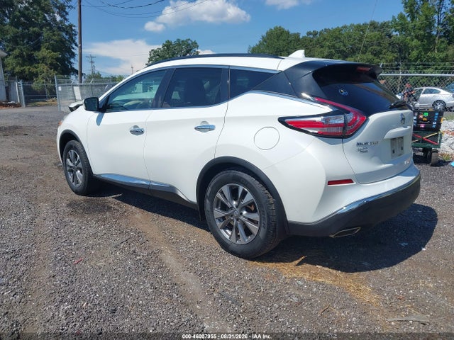 2016 Nissan Murano Sv მანქანა იყიდება აუქციონზე, vin: 5N1AZ2MG3GN152733, აუქციონის ნომერი: 46007955