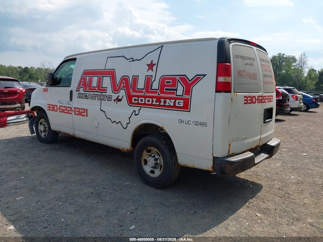 Aukcja sprzedaży 2009 Chevrolet Express 2500 Work Van, vin: 1GCGG25C191113004, numer aukcji: 46008005