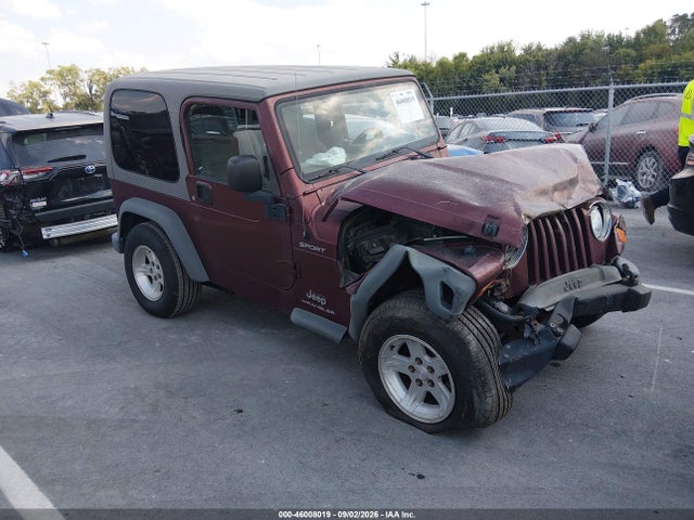 Aukcja sprzedaży 2004 Jeep Wrangler Sport, vin: 1J4FA49S04P730758, numer aukcji: 46008019
