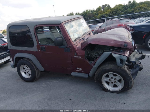 Продажа на аукционе авто 2004 Jeep Wrangler Sport, vin: 1J4FA49S04P730758, номер лота: 46008019