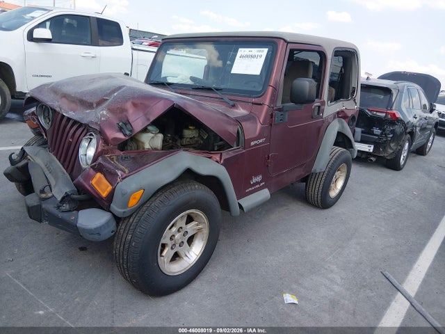 Продажа на аукционе авто 2004 Jeep Wrangler Sport, vin: 1J4FA49S04P730758, номер лота: 46008019