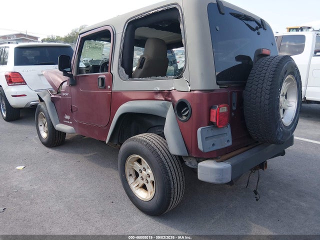 Продажа на аукционе авто 2004 Jeep Wrangler Sport, vin: 1J4FA49S04P730758, номер лота: 46008019