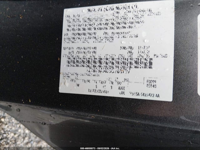 2013 Ford Mustang V6 მანქანა იყიდება აუქციონზე, vin: 1ZVBP8AM0D5268797, აუქციონის ნომერი: 46008073