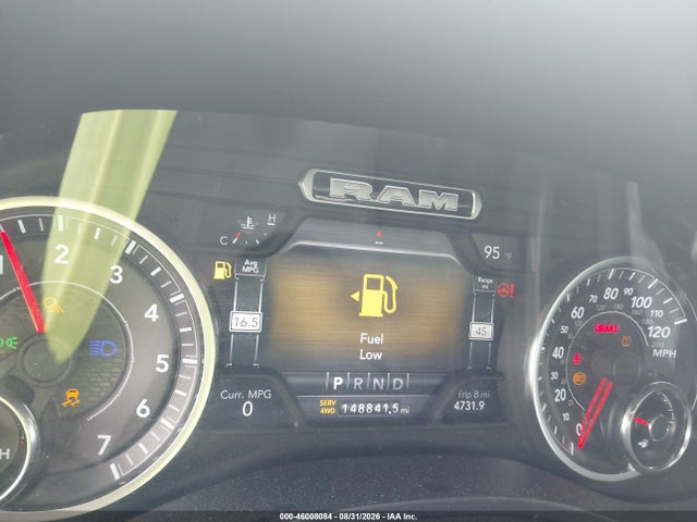 Auction sale of the 2019 Ram 1500 Laramie  4x4 5'7 Box, vin: 1C6SRFJT1KN766911, lot number: 46008084