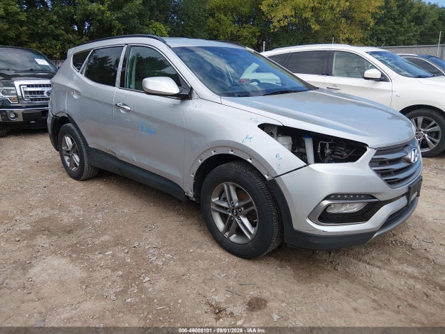 46008101 :رقم المزاد ، 5XYZUDLB8HG385443 vin ، 2017 Hyundai Santa Fe Sport 2.4l مزاد بيع