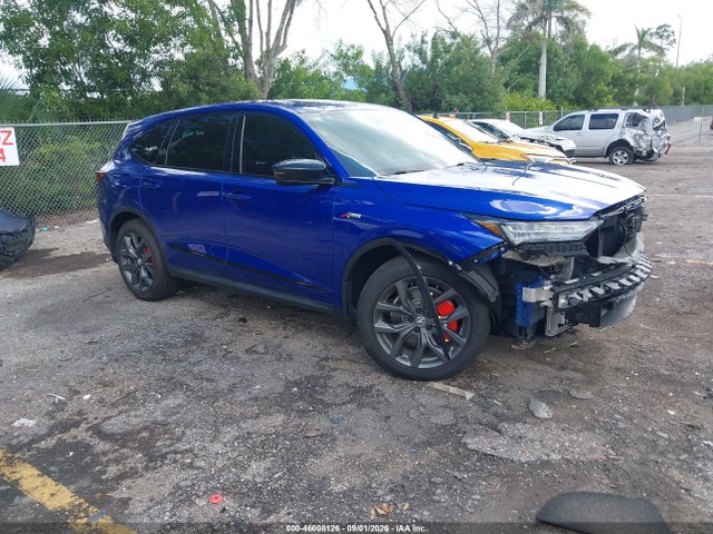 46008126 :رقم المزاد ، 5J8YE1H02NL047164 vin ، 2022 Acura Mdx A-spec Package مزاد بيع
