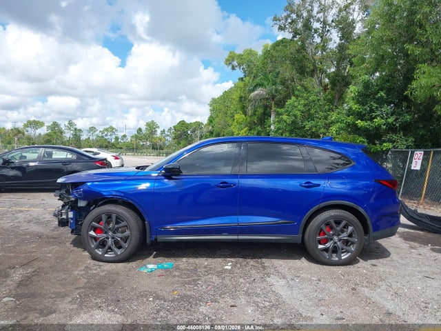 46008126 :رقم المزاد ، 5J8YE1H02NL047164 vin ، 2022 Acura Mdx A-spec Package مزاد بيع