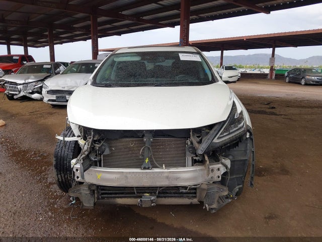 2022 Nissan Murano Sl Intelligent Awd მანქანა იყიდება აუქციონზე, vin: 5N1AZ2CS9NC116480, აუქციონის ნომერი: 46008146