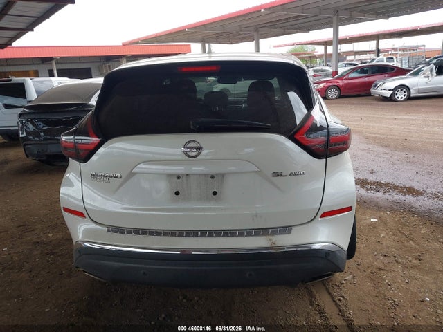 2022 Nissan Murano Sl Intelligent Awd მანქანა იყიდება აუქციონზე, vin: 5N1AZ2CS9NC116480, აუქციონის ნომერი: 46008146