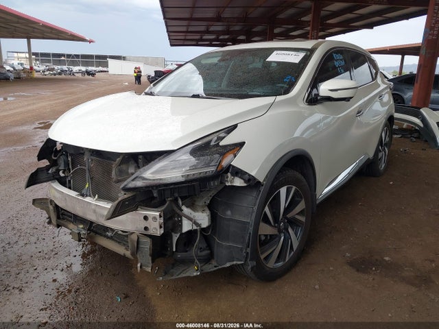 2022 Nissan Murano Sl Intelligent Awd მანქანა იყიდება აუქციონზე, vin: 5N1AZ2CS9NC116480, აუქციონის ნომერი: 46008146