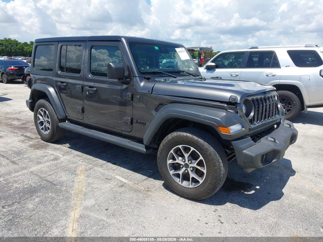 Aukcja sprzedaży 2024 Jeep Wrangler 4-door Sport S 4x4, vin: 1C4PJXDG6RW301264, numer aukcji: 46008159