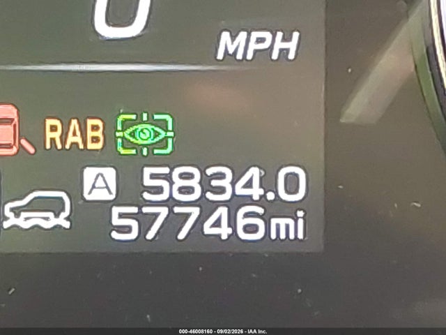 46008160 :رقم المزاد ، 4S4BTANC5L3117015 vin ، 2020 Subaru Outback Limited مزاد بيع