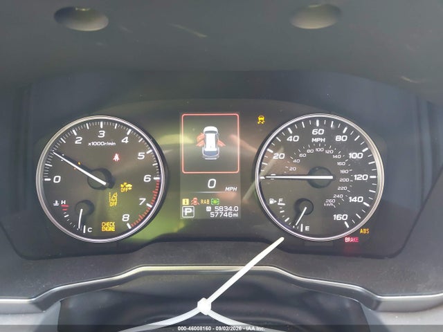 46008160 :رقم المزاد ، 4S4BTANC5L3117015 vin ، 2020 Subaru Outback Limited مزاد بيع
