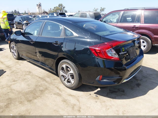 2021 Honda Civic Lx მანქანა იყიდება აუქციონზე, vin: 19XFC2F68ME201411, აუქციონის ნომერი: 46008194