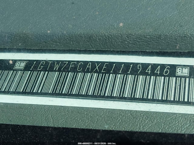 Aukcja sprzedaży 2014 Gmc Savana 2500 Work Van, vin: 1GTW7FCAXE1119446, numer aukcji: 46008211
