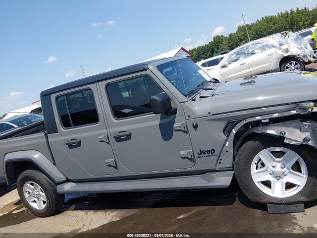 2021 Jeep Gladiator Sport S 4x4 მანქანა იყიდება აუქციონზე, vin: 1C6HJTAG3ML506611, აუქციონის ნომერი: 46008221
