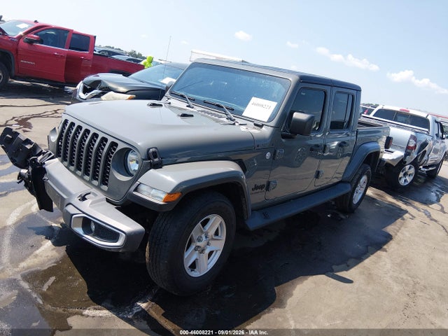 2021 Jeep Gladiator Sport S 4x4 მანქანა იყიდება აუქციონზე, vin: 1C6HJTAG3ML506611, აუქციონის ნომერი: 46008221